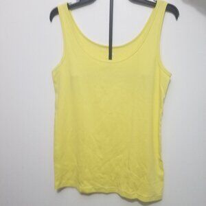 yellow A.N.A. tank top, barely used!